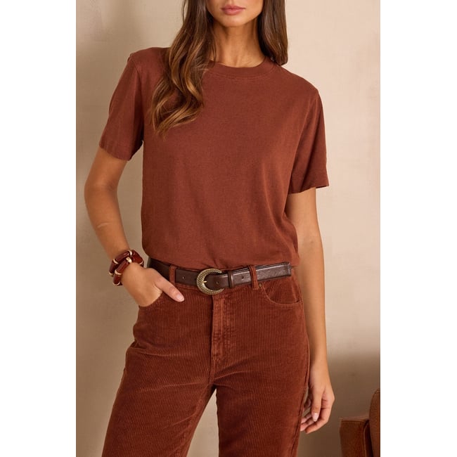 T-shirt col rond unisexe en coton MARCEL(LE) - Maison 123