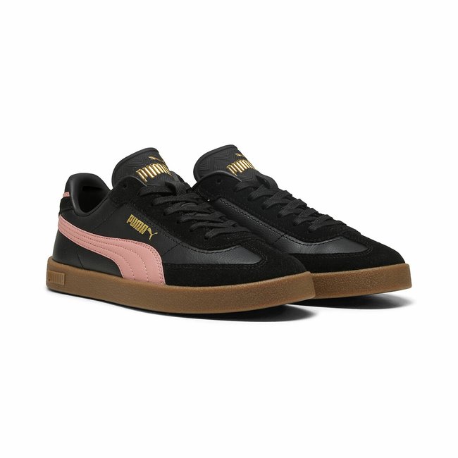 Sneakers pelle Club II Era nero/rosa PUMA