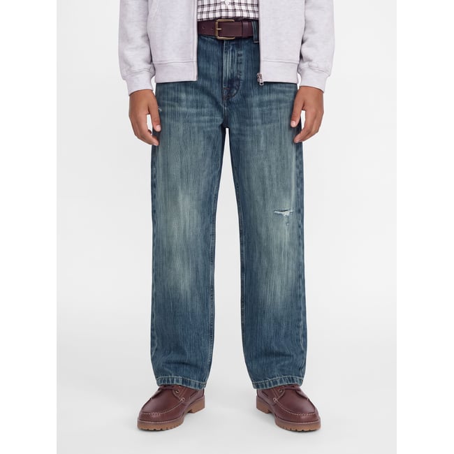 Jean Baggy Fit blue denim 1 <span itemprop=