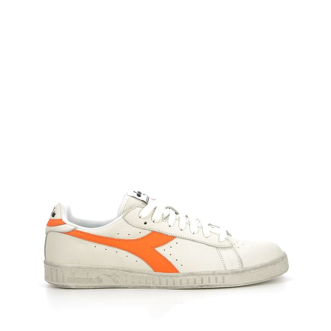 Baskets GAME L  blanc/orange <span itemprop=