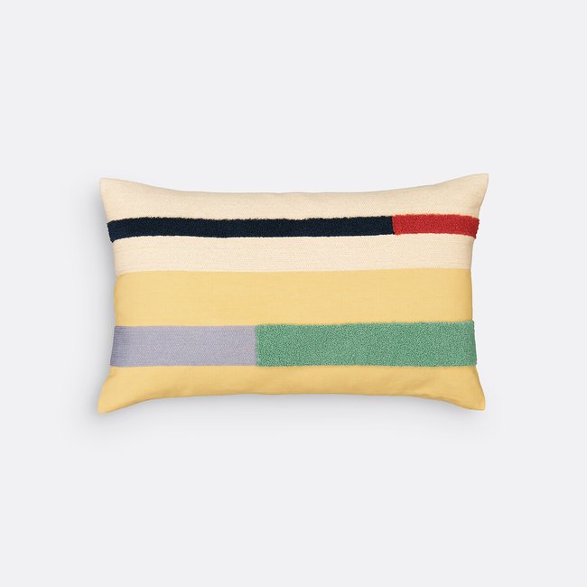 Housse de coussin rectangulaire, Milie jaune LA REDOUTE INTERIEURS