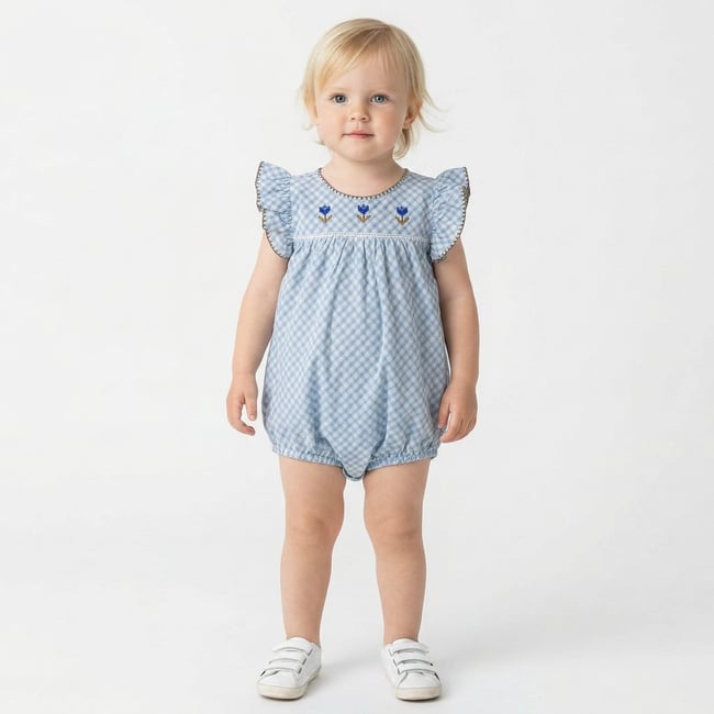 Barboteuse bébé - Très bon état bleu <span itemprop=