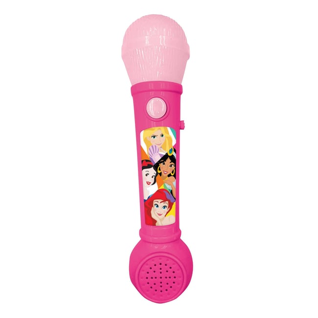 Microphone Lumineux Disney Princesses rose <span itemprop=