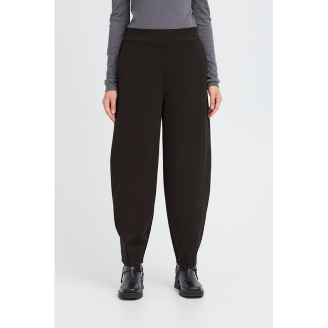 Pantalon coupe ballon, taille mi-haute - ICHI