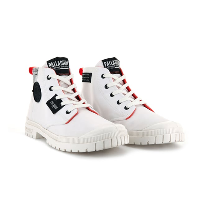 Baskets montantes en coton SP20 OVERLAB - PALLADIUM