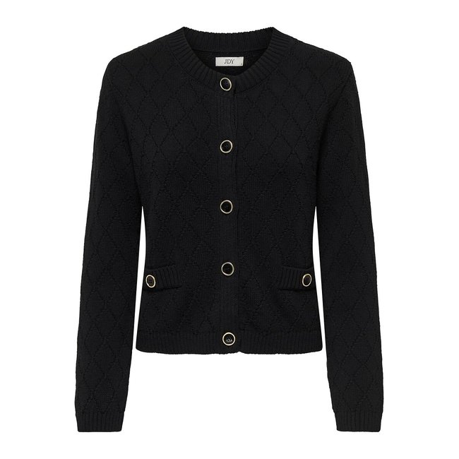 Cardigan col rond, boutonné - JDY