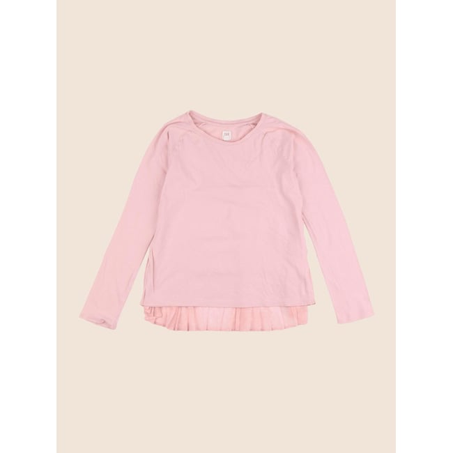 Tee-shirt imprimé au dos - Etat satisfaisant rose <span itemprop=
