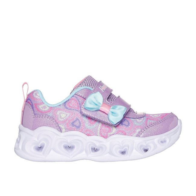 Baskets en polyester lavande <span itemprop=