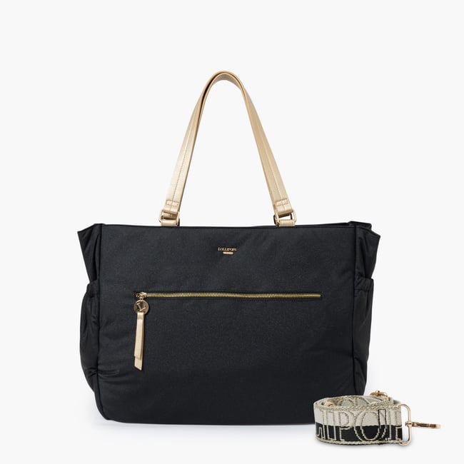 Sac week-end  S-Rosa noir <span itemprop=