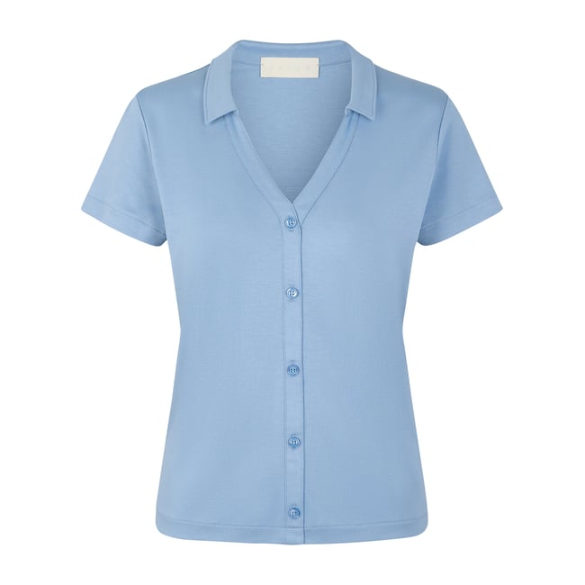 T-Shirt Lyocell Balance sky blue (6876) <span itemprop=