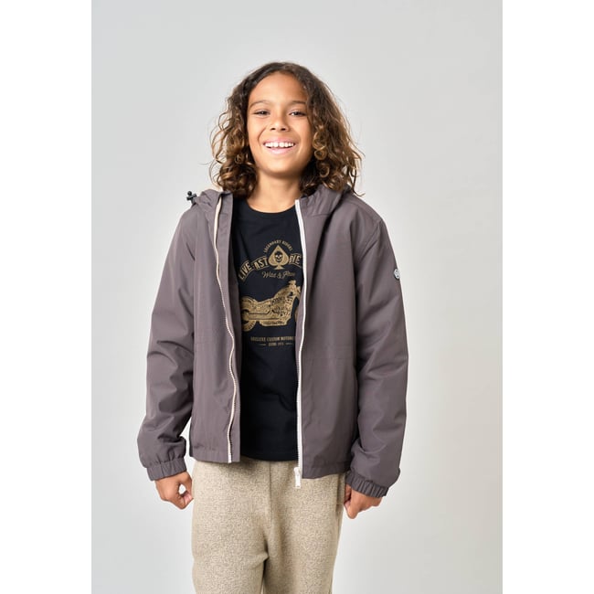 Blouson regular garçon doublé en sherpa VINCOURT - DEELUXE