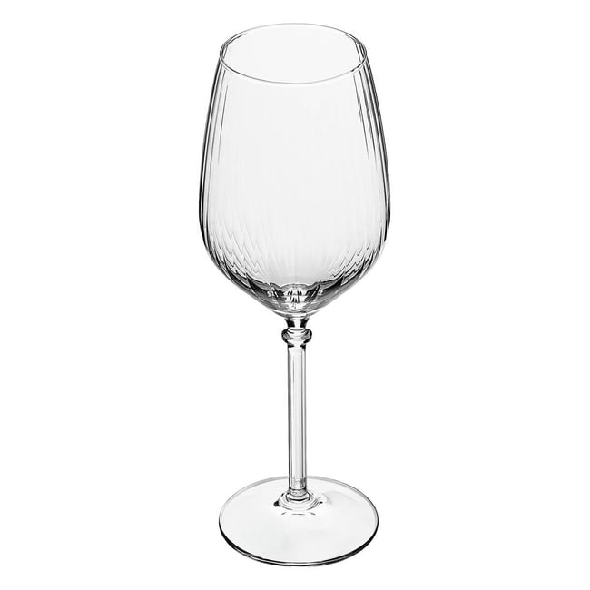 Lot de 4 verres à vin en verre Couleur transparent <span itemprop=
