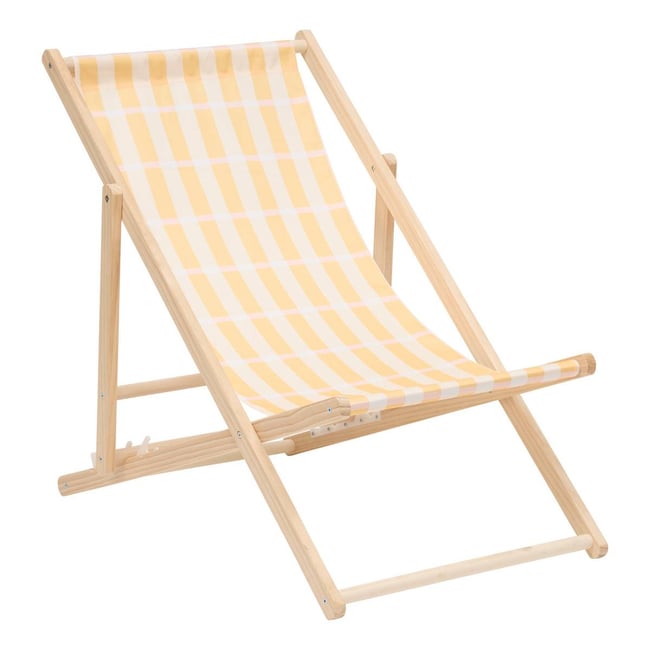 Chilienne de jardin pliable jaune jaune <span itemprop=
