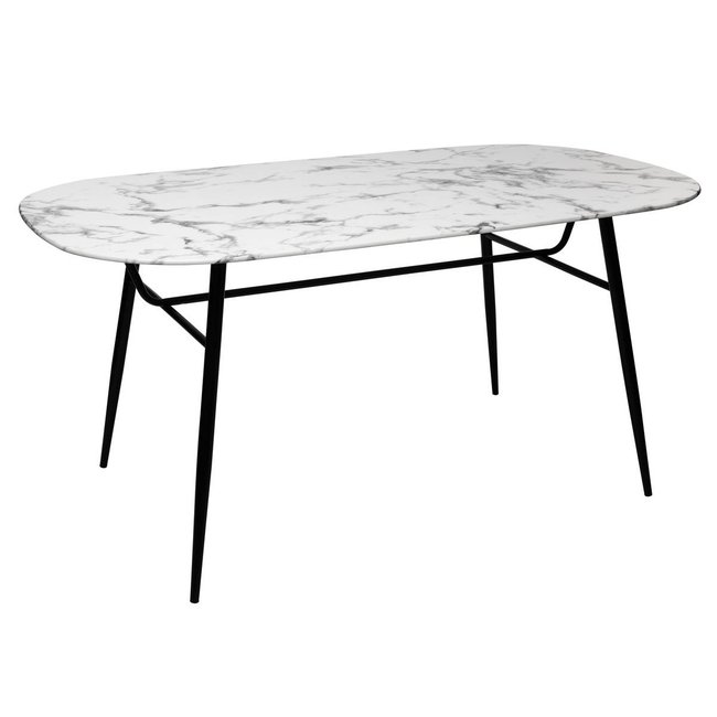 Table à manger ROXAS Couleur blanc <span itemprop=