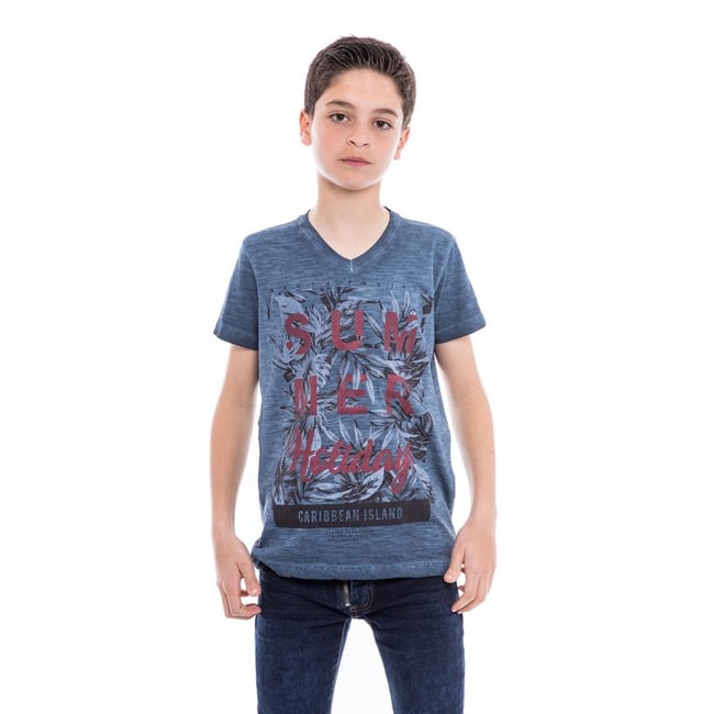 T-shirt Col V Nogota v002232 <span itemprop=