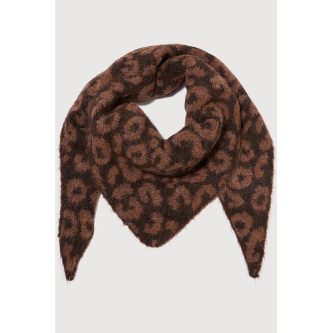 Écharpe marron <span itemprop=