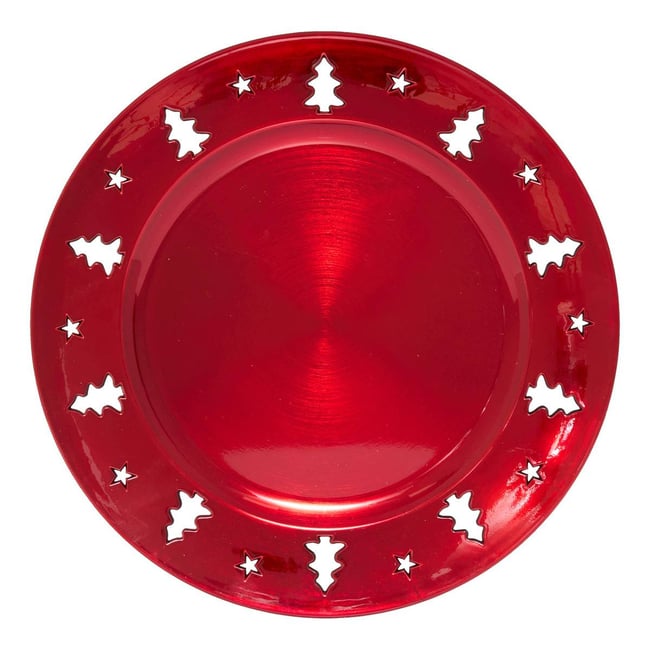 ASS PRES DECOUPE ROUGE D33CM - ATMOSPHERA