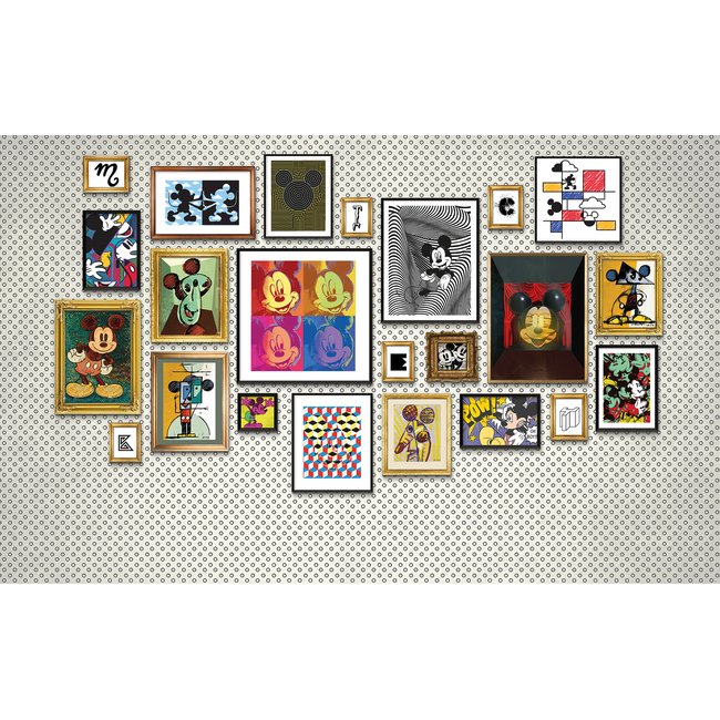 Papier peint Komar - Mickey Art Collection - 400 x 250 cm Couleur multicolore <span itemprop=
