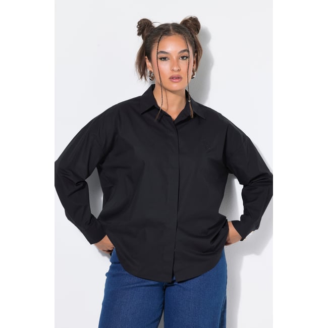 Chemise, coupe oversize, broderie SU - STUDIO UNTOLD