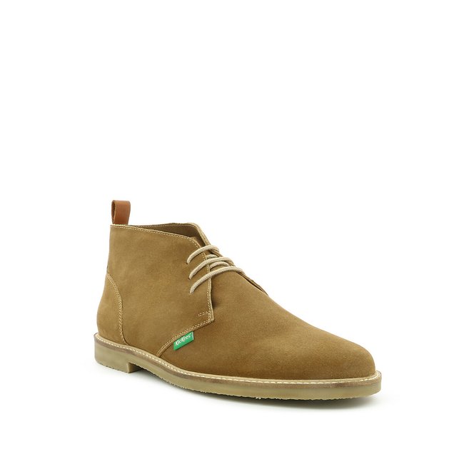 Bottines cuir tyl camel Kickers La Redoute