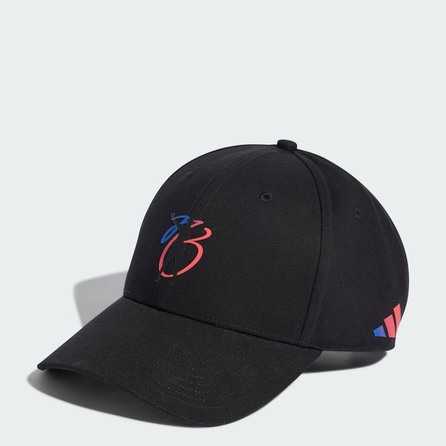CASQUETTE JUDE BELLINGHAM black / semi lucid red <span itemprop=