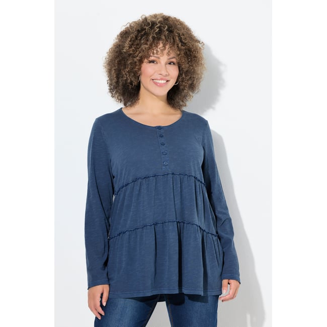 T-shirt à volants - ULLA POPKEN