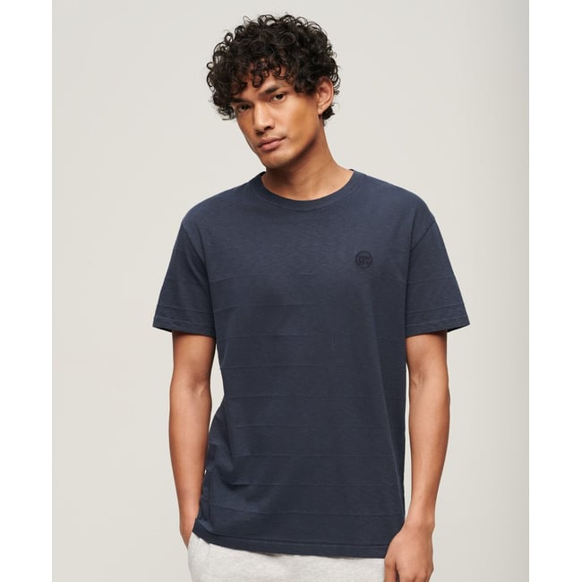 T-shirt Vintage texturé en coton bio - SUPERDRY