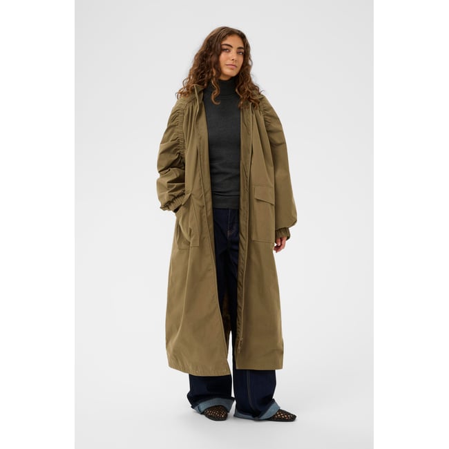 Manteau marron cub <span itemprop=