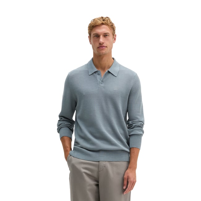 Polo en maille, coupe classique en pur coton biologique - MARC O'POLO