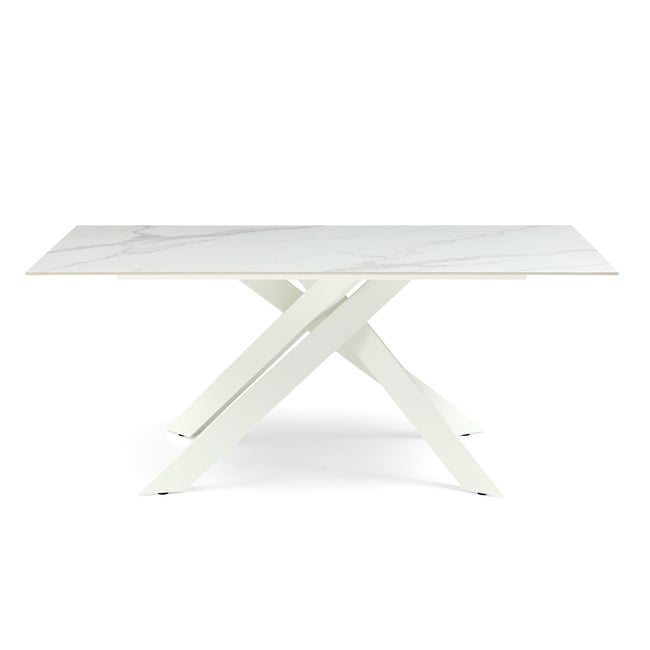Table repas 180cm céramique Nero Dorato Mat e - ZAGO