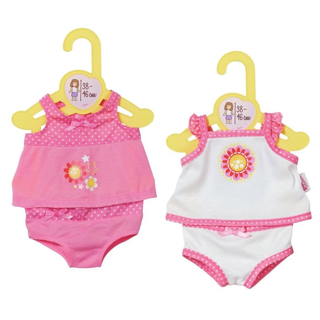 Dolly Moda sous-vêtements pour poupon de 38 à 46 cm - 1 pc v002227 <span itemprop=