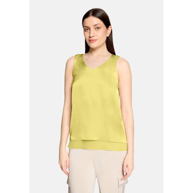 Haut façon blouse unicolore - BETTY BARCLAY