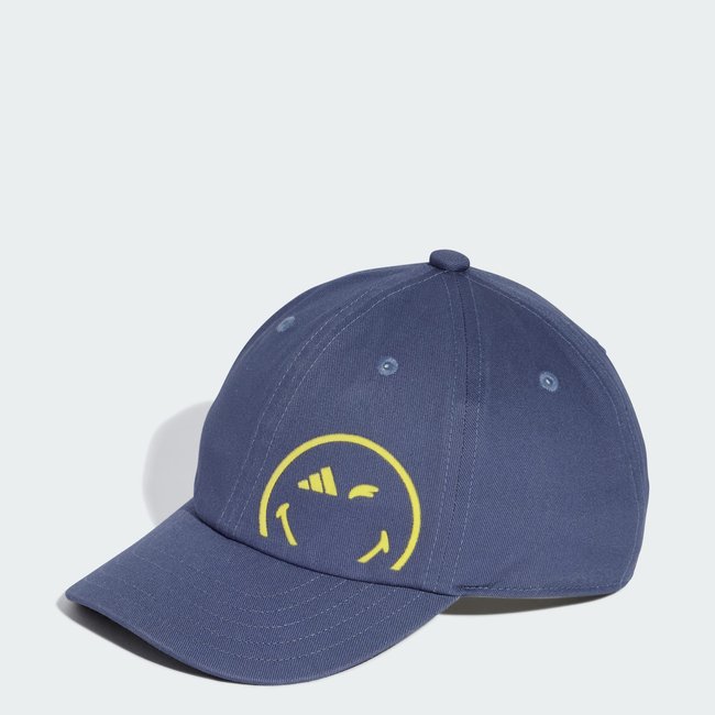 Casquette Smiley World Enfants preloved ink / bright yellow <span itemprop=