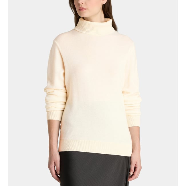 Pull dobra col roulé en cachemire - GALERIES LAFAYETTE