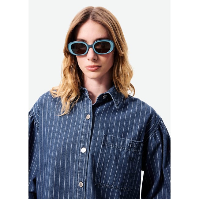 Chemise FIDELIA bleu jean <span itemprop=
