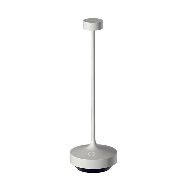 Lampe de table sans fil LED RUBY Couleur blanc <span itemprop=
