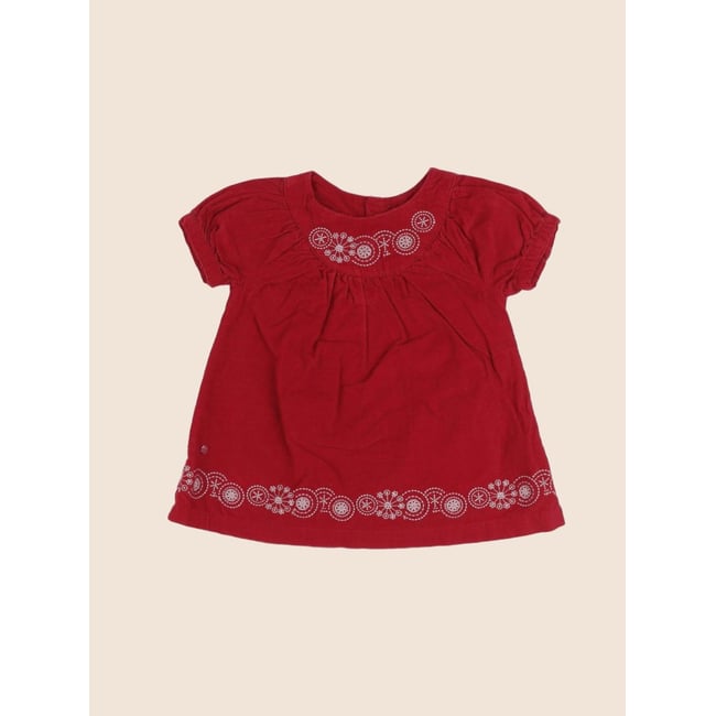 Robe - Très bon état rouge <span itemprop=