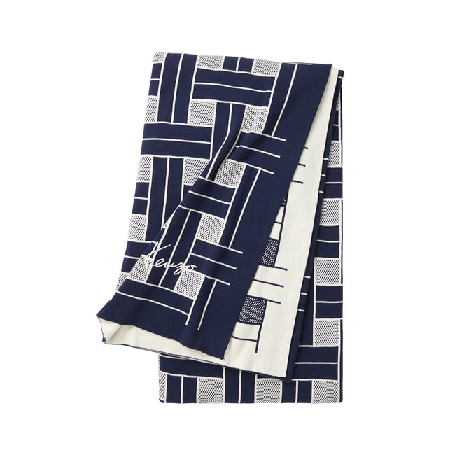 Plaid en coton, K WEAVE - KENZO HOME