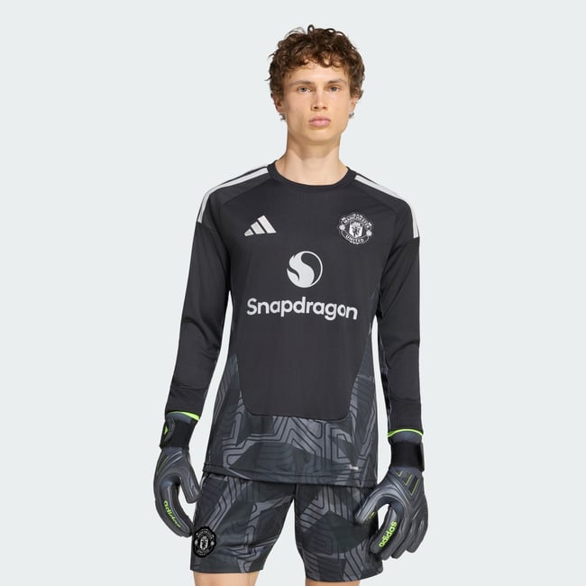 Maillot Gardien De But Manches Longues Manchester United 26/27 black <span itemprop=