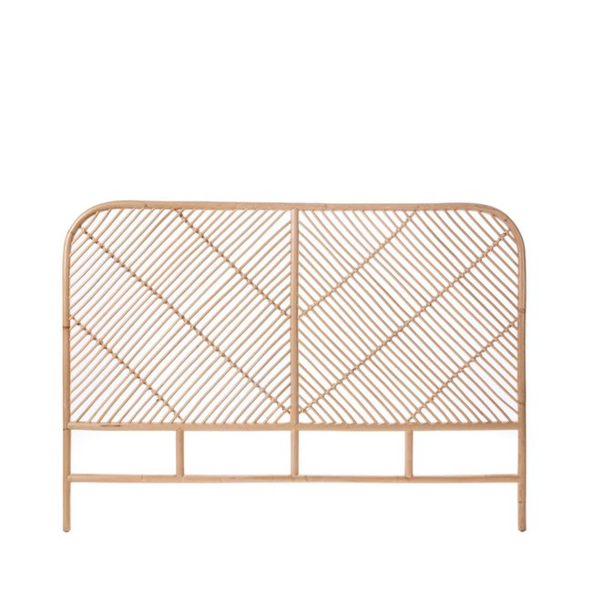 Tête de lit en rotin 148cm  - KAYAN Couleur naturel <span itemprop=