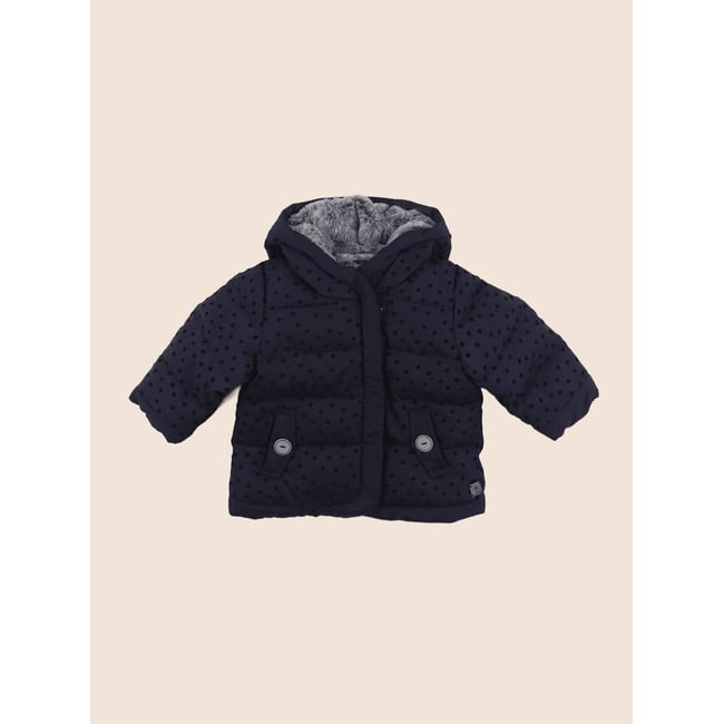 Doudoune - Bon état bleu <span itemprop=