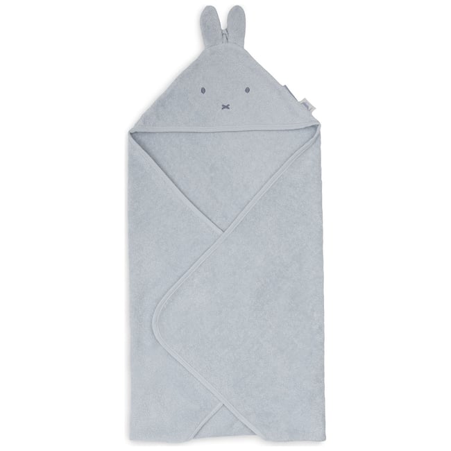Cape de bain en éponge bleu <span itemprop=