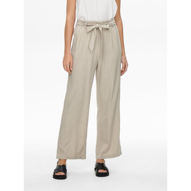 High-Waist-Hose, weites Bein - JDY