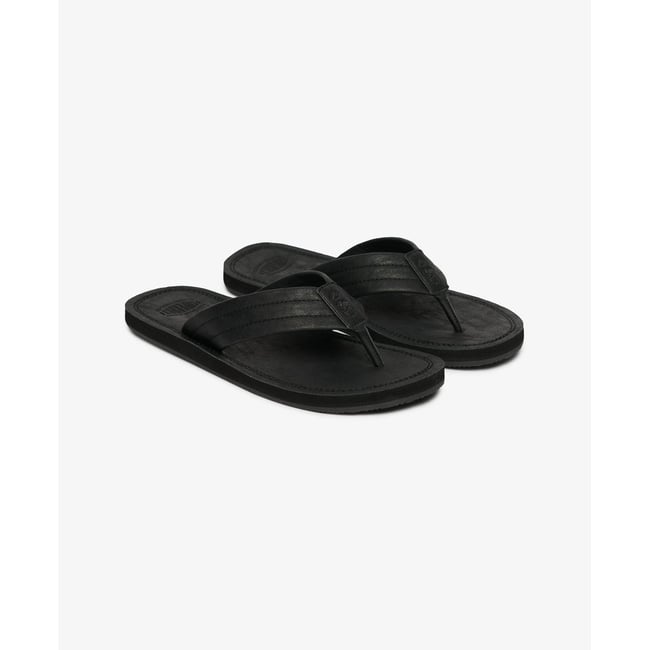 Tongs Vintage noir <span itemprop=