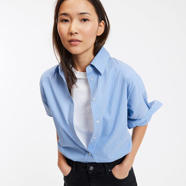 Chemise rayée ample, Signature APOLLINE - LA REDOUTE COLLECTIONS