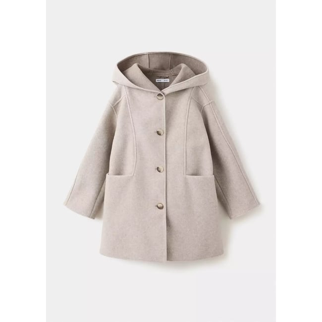 Manteau long drap de laine - MANGO KIDS