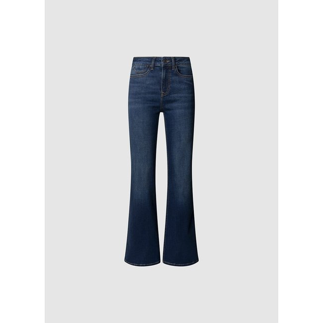 Jeans svasato a vita alta WILLA faded blue PEPE JEANS