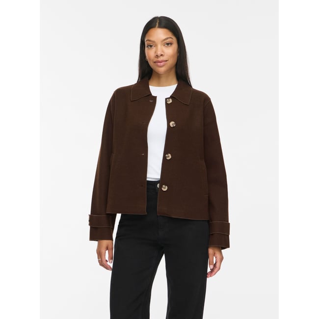 Veste marron - coffee bean1 <span itemprop=