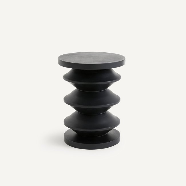 Thilde Solid Mango Wood Side Table - AM.PM