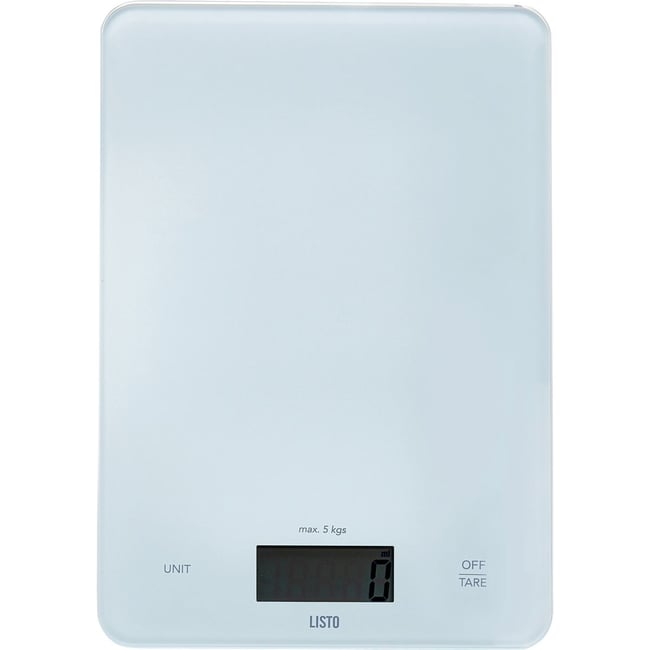Balance de cuisine BCL6 blanc <span itemprop=
